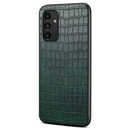 For Samsung Galaxy A13 5G Case PU Leather Crocodile Texture Design Phone Cover