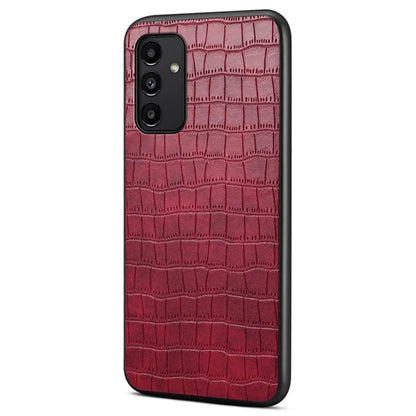 For Samsung Galaxy A13 5G Case PU Leather Crocodile Texture Design Phone Cover
