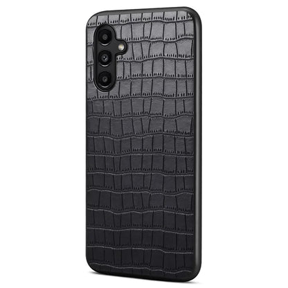 For Samsung Galaxy A14 5G Case Scratchproof Crocodile Texture Leather Phone Back Cover