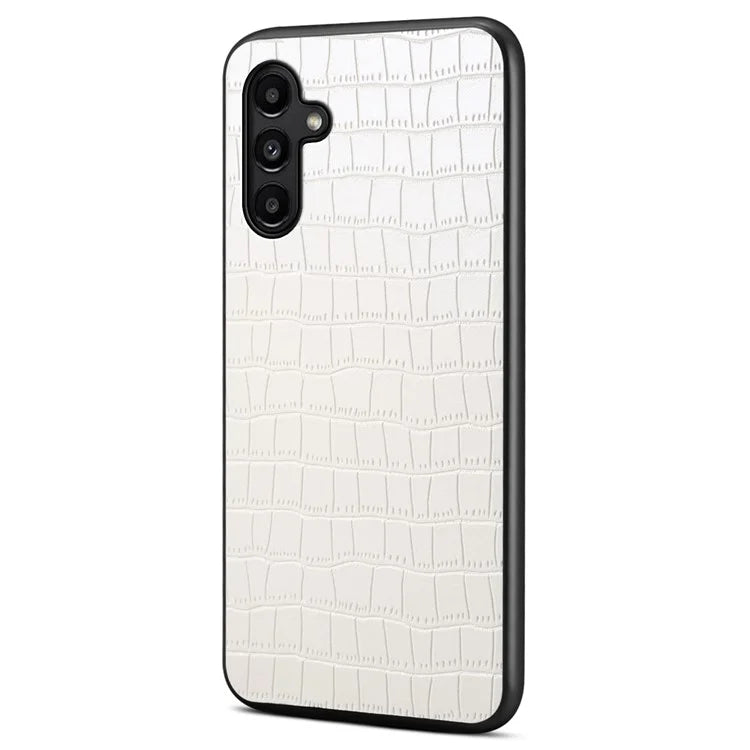 For Samsung Galaxy A14 5G Case Scratchproof Crocodile Texture Leather Phone Back Cover
