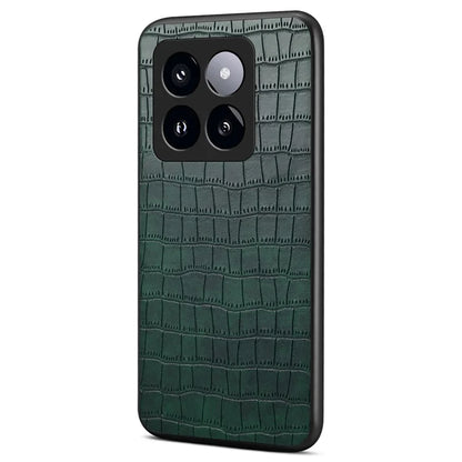 For Xiaomi 14 Pro Case Crocodile Texture Anti-scratch Cell Phone Cover