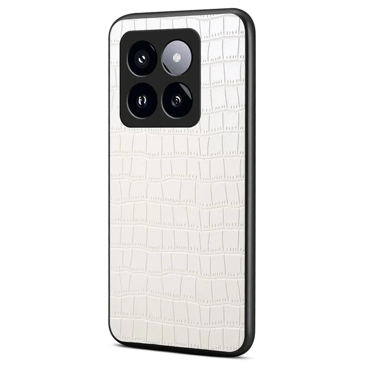 For Xiaomi 14 Pro Case Crocodile Texture Anti-scratch Cell Phone Cover