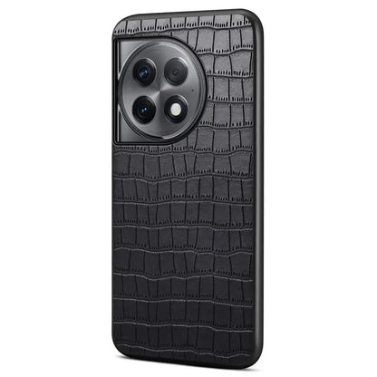 For OnePlus Ace 2 Pro 5G Case PU Leather+TPU+PC Protective Shell with Alligator Texture