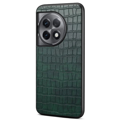 For OnePlus Ace 2 Pro 5G Case PU Leather+TPU+PC Protective Shell with Alligator Texture