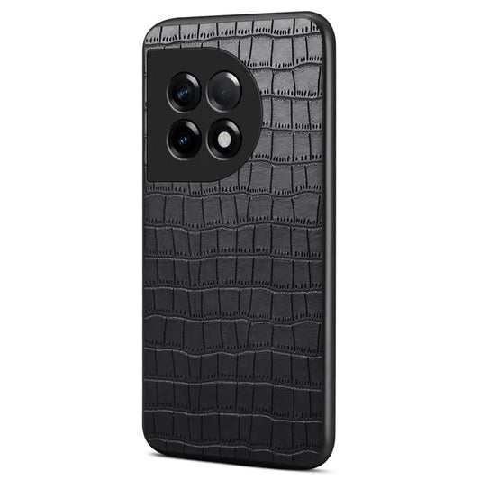 For OnePlus Ace 2 5G / 11R 5G Case Fully Wrapped Alligator Texture Back Phone Cover