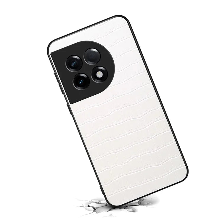 For OnePlus Ace 2 5G / 11R 5G Case Fully Wrapped Alligator Texture Back Phone Cover