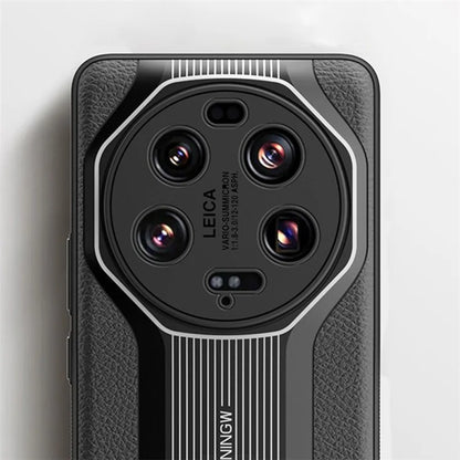 Q.COO Super Running Series 2 for Xiaomi 13 Ultra Case PU+TPU+Acrylic Shockproof Phone Cover