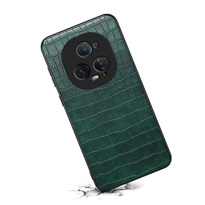 For Honor Magic5 Ultimate 5G Case Crocodile Texture Classic Fashion Leather Back Cover