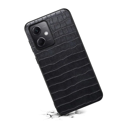 For Xiaomi Redmi Note 12 5G (China) / (India) / (Global) / Poco X5 5G Case Crocodile Textured Leather Hybrid Phone Cover