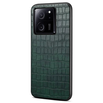For Xiaomi 13T / Redmi K60 Ultra Case Crocodile Textured Leather+TPU+PC Slim Phone Cover