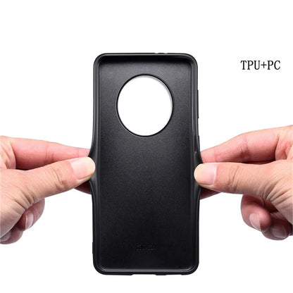 For Huawei Mate 40 Phone Case Crocodile Texture Leather+TPU+PC Back Shell