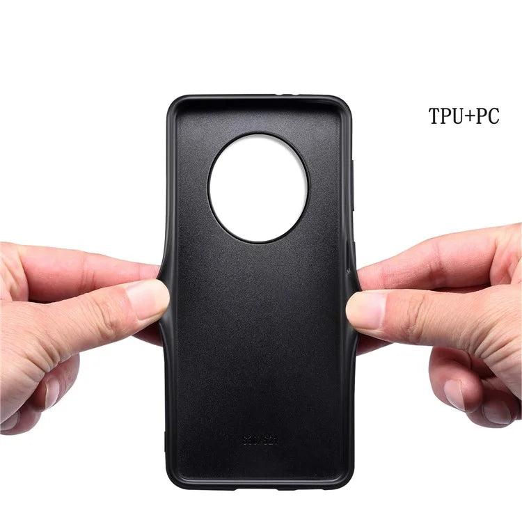 For Huawei Mate 40 Phone Case Crocodile Texture Leather+TPU+PC Back Shell