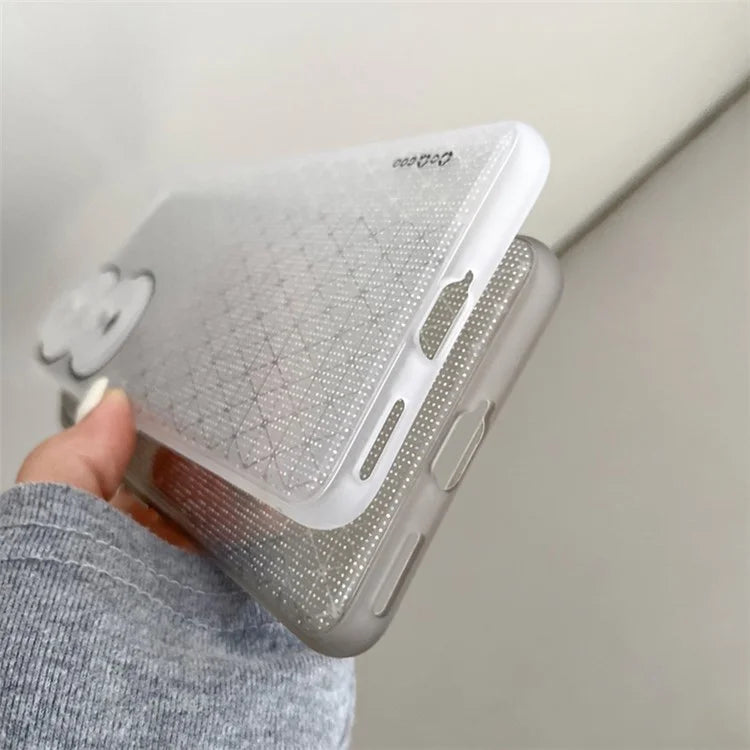 Q.COO For Honor 90 Pro Case TPU Phone Cover Aurora Effect Refracting