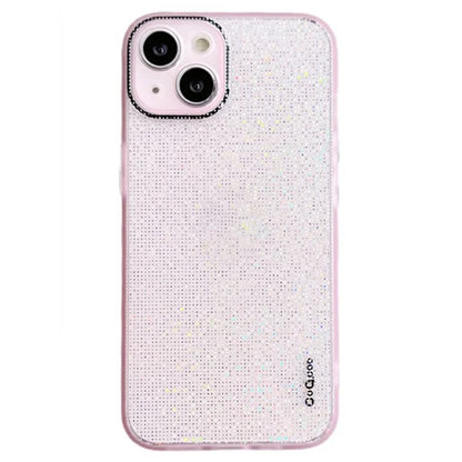 Q.COO For iPhone 13 TPU Case Aurora Effect Anti-slip Grip Phone Cover