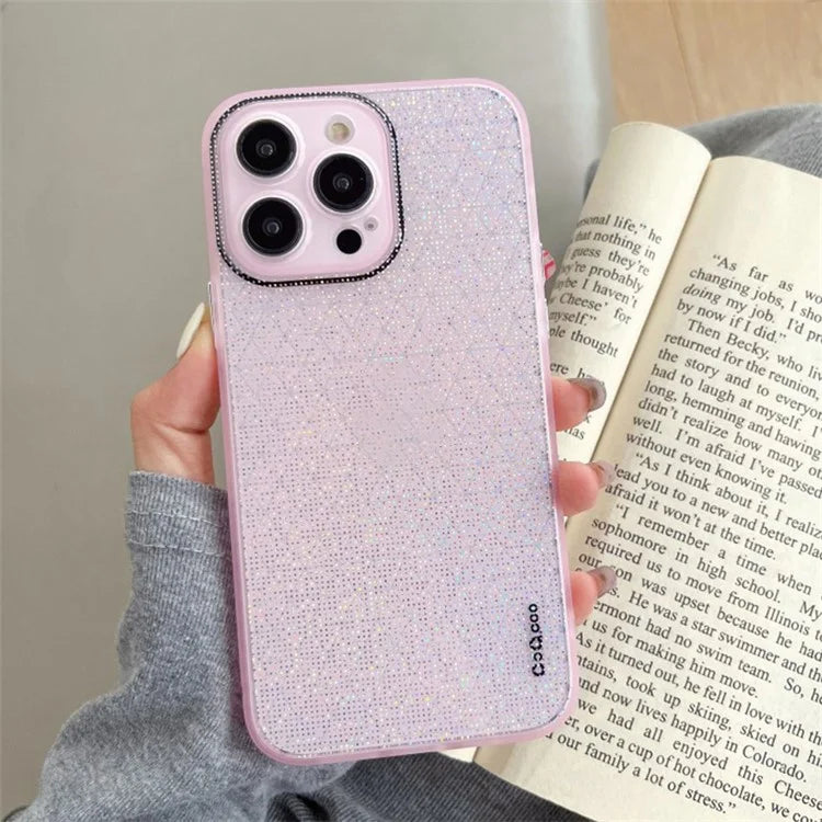 Q.COO For iPhone 14 Pro Max Case TPU Aurora Effect Slim Stylish Phone Cover