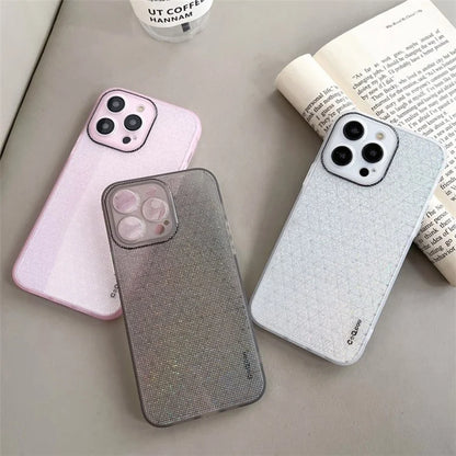 Q.COO For iPhone 14 Pro Max Case TPU Aurora Effect Slim Stylish Phone Cover