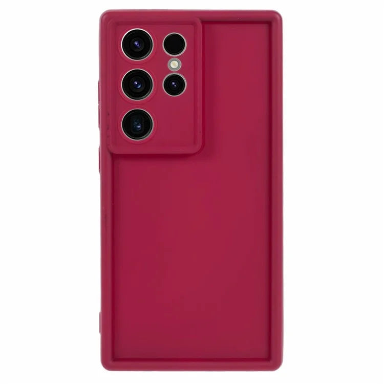 For Samsung Galaxy S24 Ultra TPU Case Matte Finish Slim Profile Phone Protector
