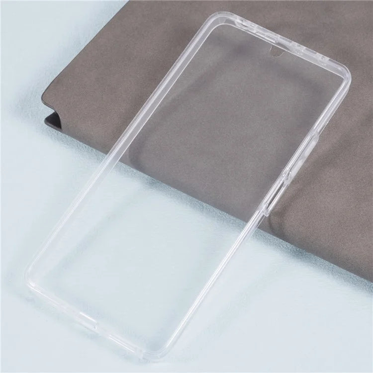 For Xiaomi Redmi Note 13 Pro 4G / Poco M6 Pro 4G Case Anti-drop Acrylic + TPU HD Clear Phone Cover with PET Film