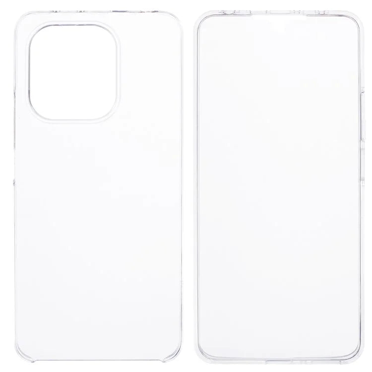 Phone Case for Xiaomi Redmi Note 13 4G Shell Acrylic Back + PET Front Cover with TPU Frame