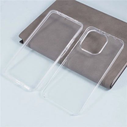 Phone Case for Xiaomi Redmi Note 13 4G Shell Acrylic Back + PET Front Cover with TPU Frame