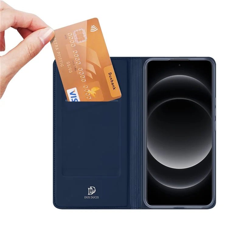 DUX DUCIS Skin Pro Series For Xiaomi 14 Ultra Case Card Holder Leather Phone Cover