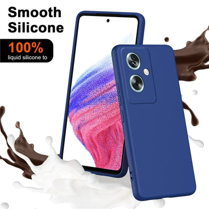 For Oppo A79 5G / A2 5G Case 2.2mm Rubberized TPU Protective Phone Cover