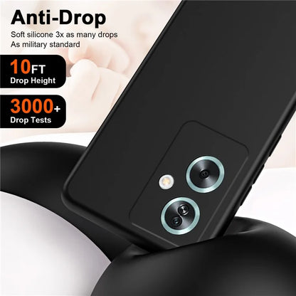 For Oppo A79 5G / A2 5G Case 2.2mm Rubberized TPU Protective Phone Cover