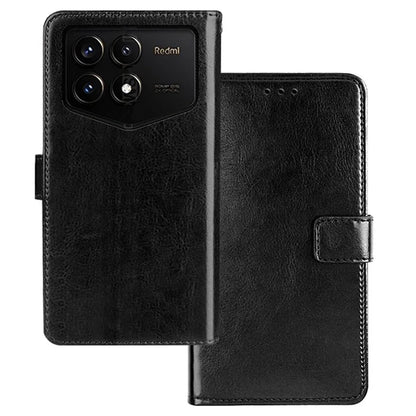 IDEWEI For Xiaomi Redmi K70 Pro Champion Edition Wallet Case Leather Stand Flip Phone Cover
