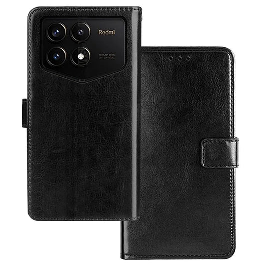 IDEWEI For Xiaomi Redmi K70 Pro Champion Edition Wallet Case Leather Stand Flip Phone Cover