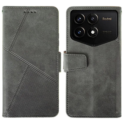IDEWEI For Xiaomi Redmi K70 Pro Champion Edition Wallet Case Calf Texture Leather Phone Cover