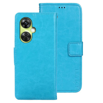 IDEWEI For OnePlus Nord CE 3 Lite 5G / Nord N30 5G Case PU Leather Wallet Stand Phone Cover