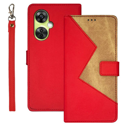 IDEWEI For OnePlus Nord CE 3 Lite 5G / Nord N30 5G Case with Strap Card Slots Leather Phone Cover