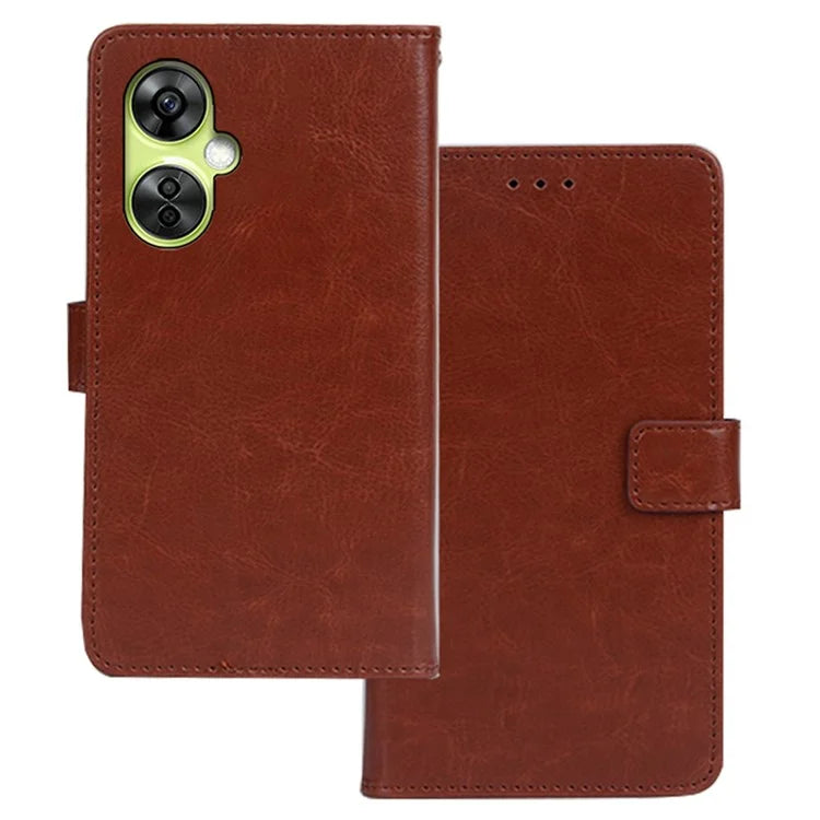 IDEWEI For OnePlus Nord CE 3 Lite 5G / Nord N30 5G Case Stand Leather Phone Wallet Cover