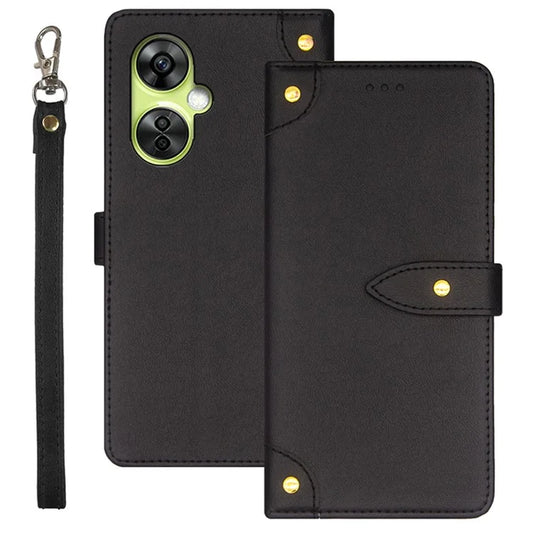 IDEWEI For OnePlus Nord CE 3 Lite 5G / Nord N30 5G Leather Case Card Slots Cell Phone Cover