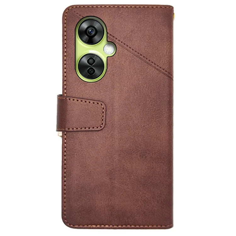 IDEWEI For OnePlus Nord CE 3 Lite 5G / Nord N30 5G Case Calf Texture Wallet Phone Leather Cover