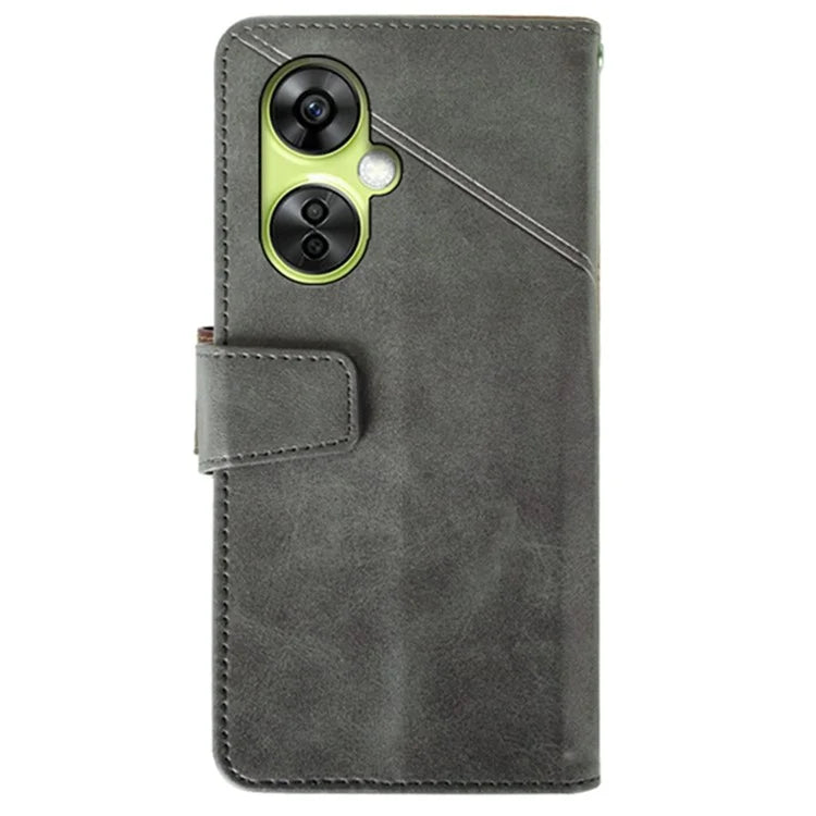 IDEWEI For OnePlus Nord CE 3 Lite 5G / Nord N30 5G Case Calf Texture Wallet Phone Leather Cover
