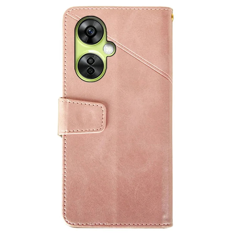 IDEWEI For OnePlus Nord CE 3 Lite 5G / Nord N30 5G Case Calf Texture Wallet Phone Leather Cover