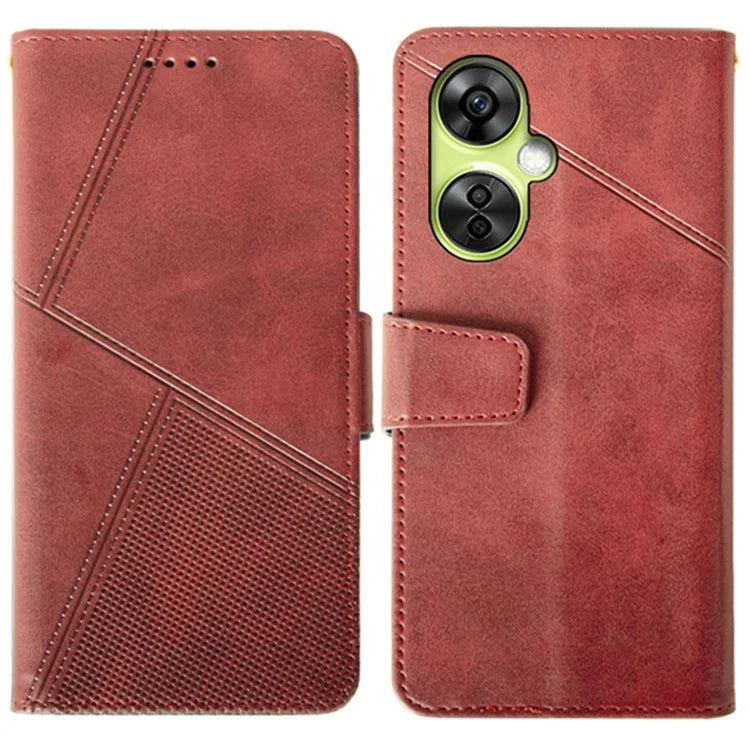 IDEWEI For OnePlus Nord CE 3 Lite 5G / Nord N30 5G Case Calf Texture Wallet Phone Leather Cover