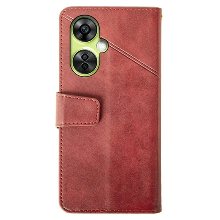 IDEWEI For OnePlus Nord CE 3 Lite 5G / Nord N30 5G Case Calf Texture Wallet Phone Leather Cover