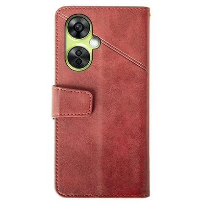 IDEWEI For OnePlus Nord CE 3 Lite 5G / Nord N30 5G Case Calf Texture Wallet Phone Leather Cover