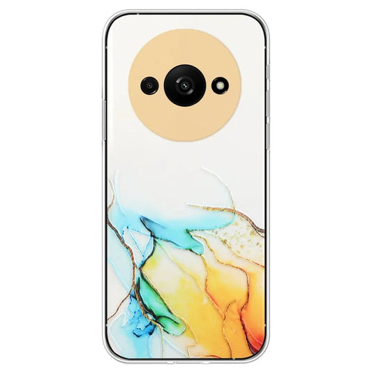 For Xiaomi Redmi A3 Slim Case Marble Pattern Embossing TPU Phone Shell
