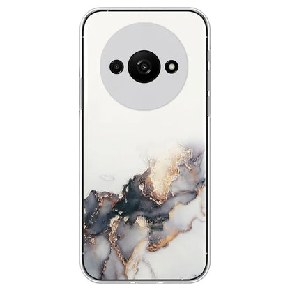 For Xiaomi Redmi A3 Slim Case Marble Pattern Embossing TPU Phone Shell
