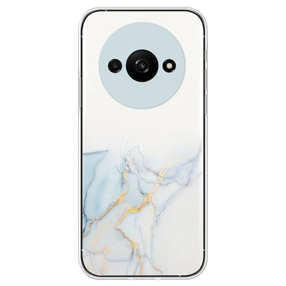 For Xiaomi Redmi A3 Slim Case Marble Pattern Embossing TPU Phone Shell