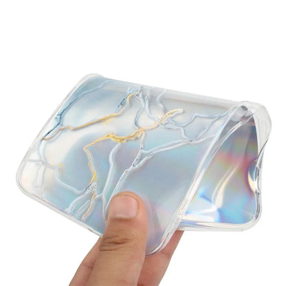 For Xiaomi Redmi Note 13 Pro 5G / Poco X6 5G TPU Case Marble Pattern Laser Cell Phone Cover