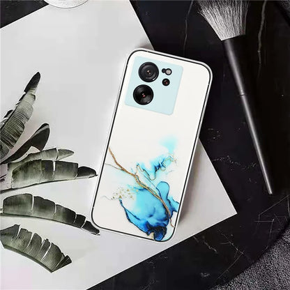 For Xiaomi 13T / 13T Pro / Redmi K60 Ultra Phone Back Case TPU Embossing Marble Pattern Cover