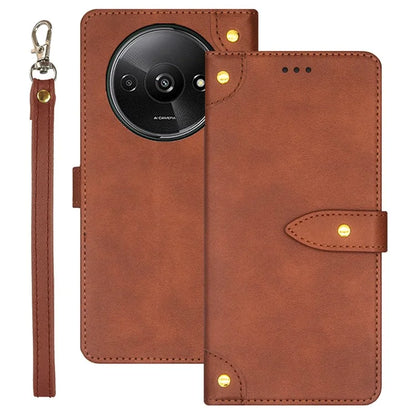 IDEWEI For Xiaomi Redmi A3 Case Card Holder Full Protection Leather Phone Cover