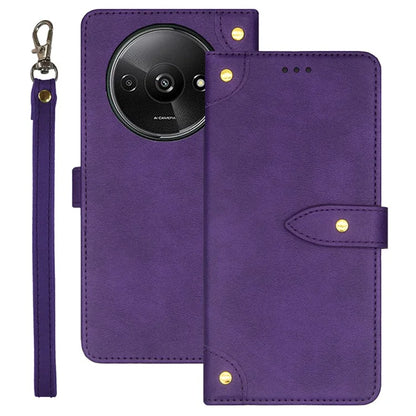 IDEWEI For Xiaomi Redmi A3 Case Card Holder Full Protection Leather Phone Cover