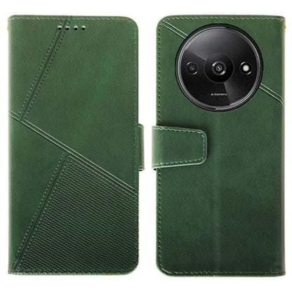 IDEWEI For Xiaomi Redmi A3 Case Calf Texture Wallet PU Leather Flip Phone Cover