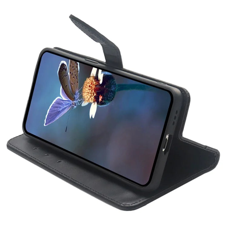 IDEWEI For Xiaomi 14 Ultra Leather Case with Card Slots Mobile Phone Stand Cover