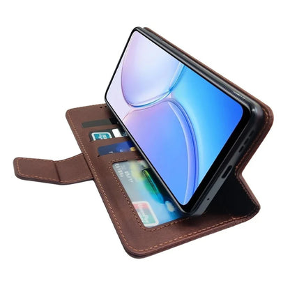 IDEWEI For Xiaomi 14 Ultra Leather Case Calf Texture Phone Wallet Cover